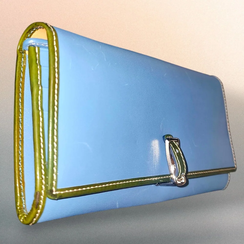 COACH Vintage Polished Calfskin Slim Wallet